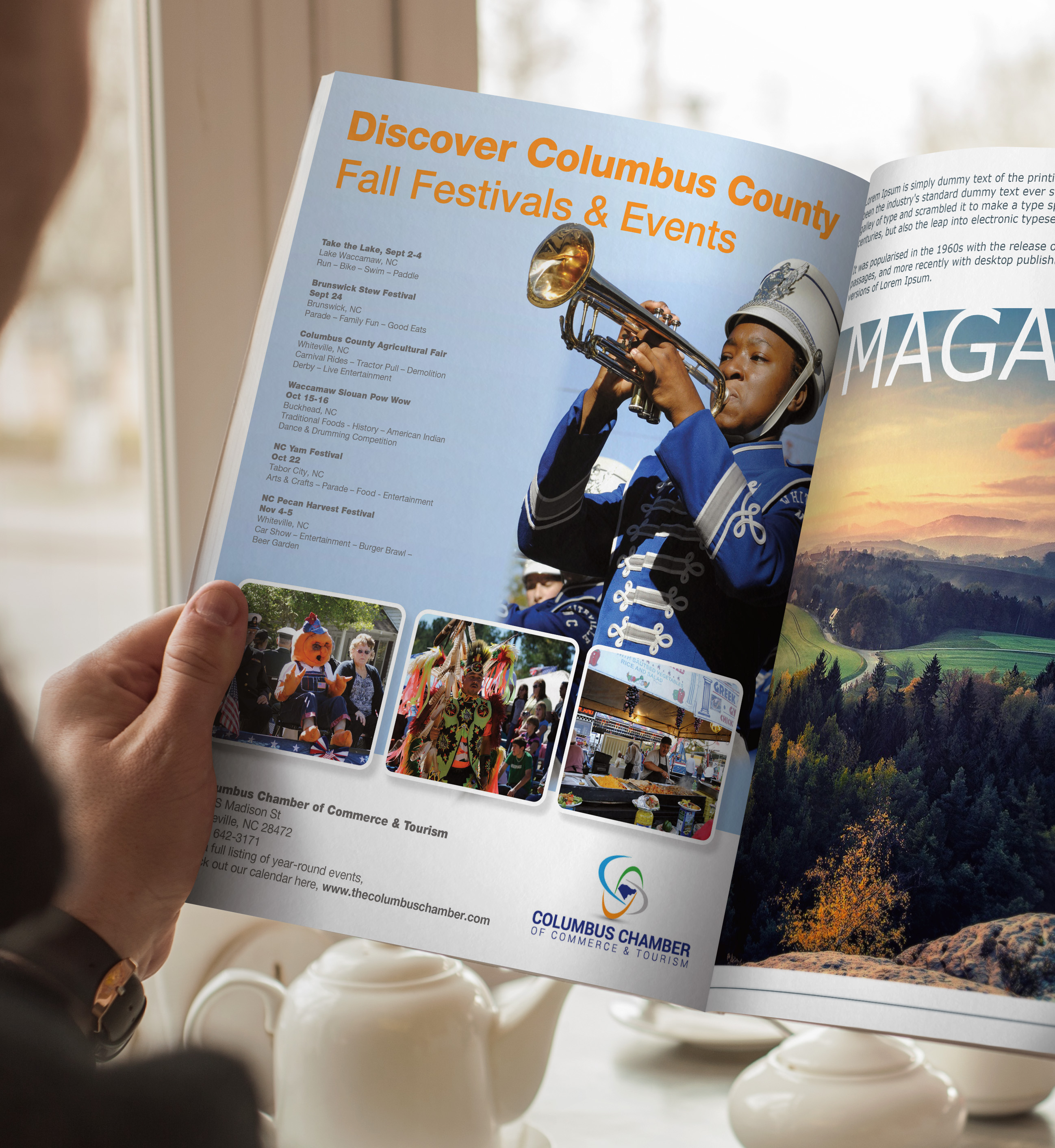 Advertisement Design by banedsgn for Columbus Chamber of Commerce and Tourism | Design #28664945