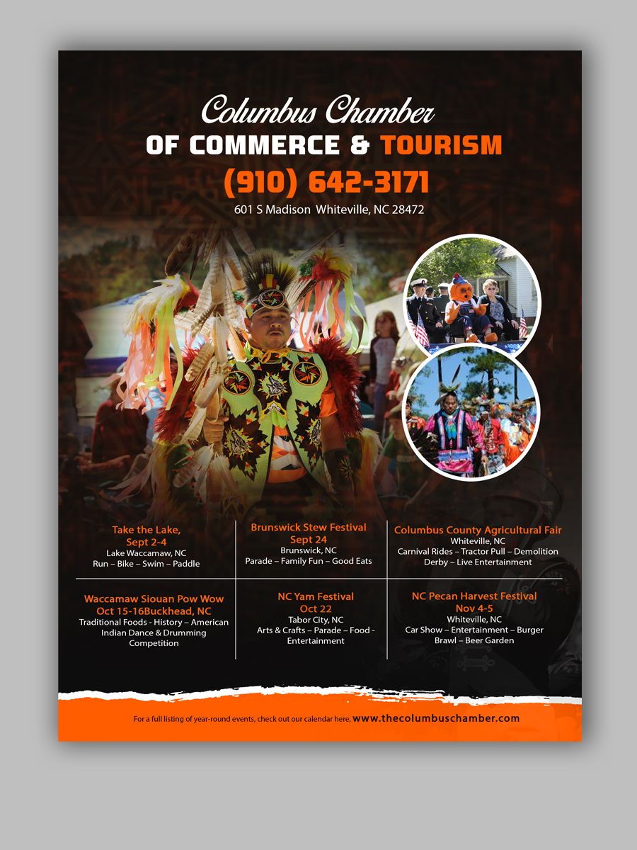 Werbe-Design von n214008 für Columbus Chamber of Commerce and Tourism | Design #28685799