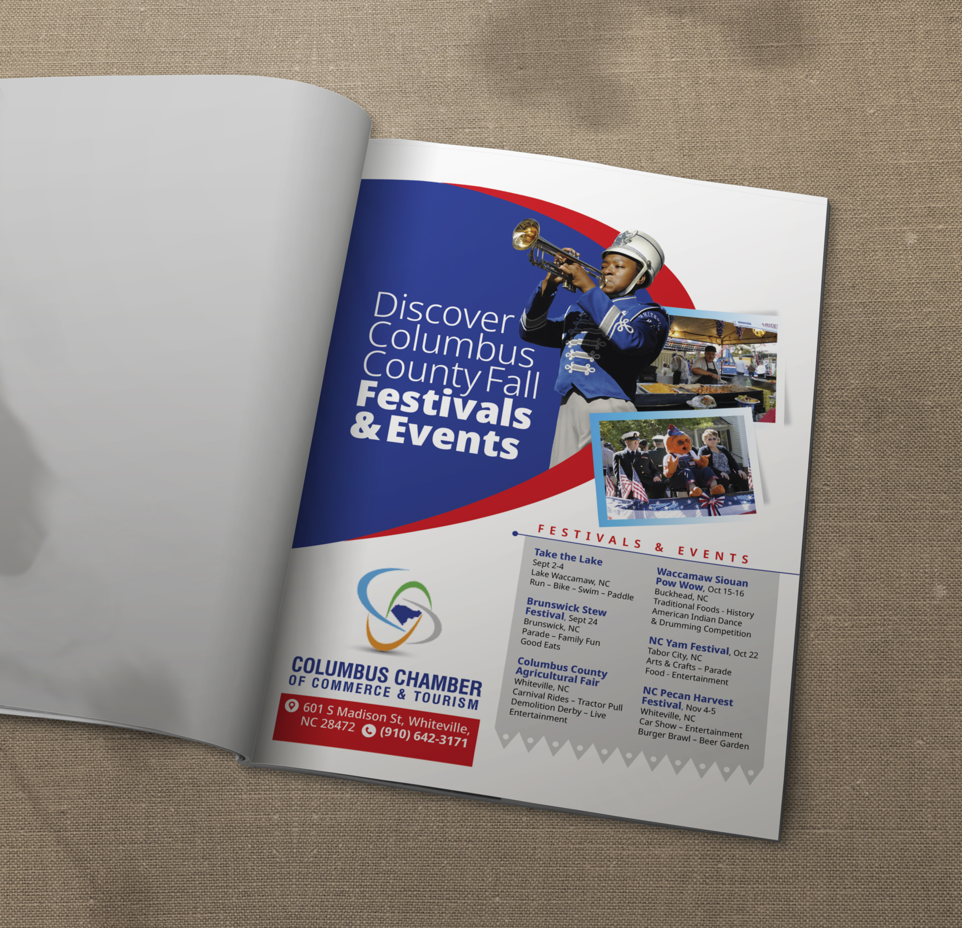 Design Publicitaire par atularts pour Columbus Chamber of Commerce and Tourism | Design #28686965