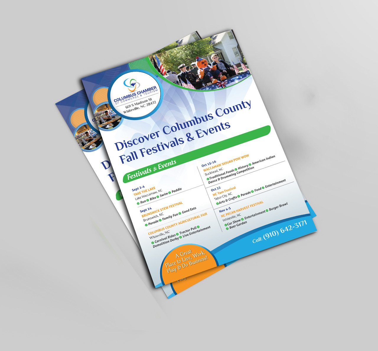 Advertisement Design by meet007 for Columbus Chamber of Commerce and Tourism | Design #28681216