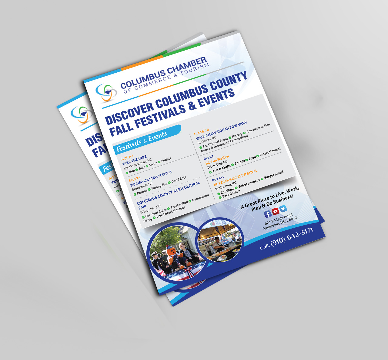 Advertisement Design by meet007 for Columbus Chamber of Commerce and Tourism | Design #28683190