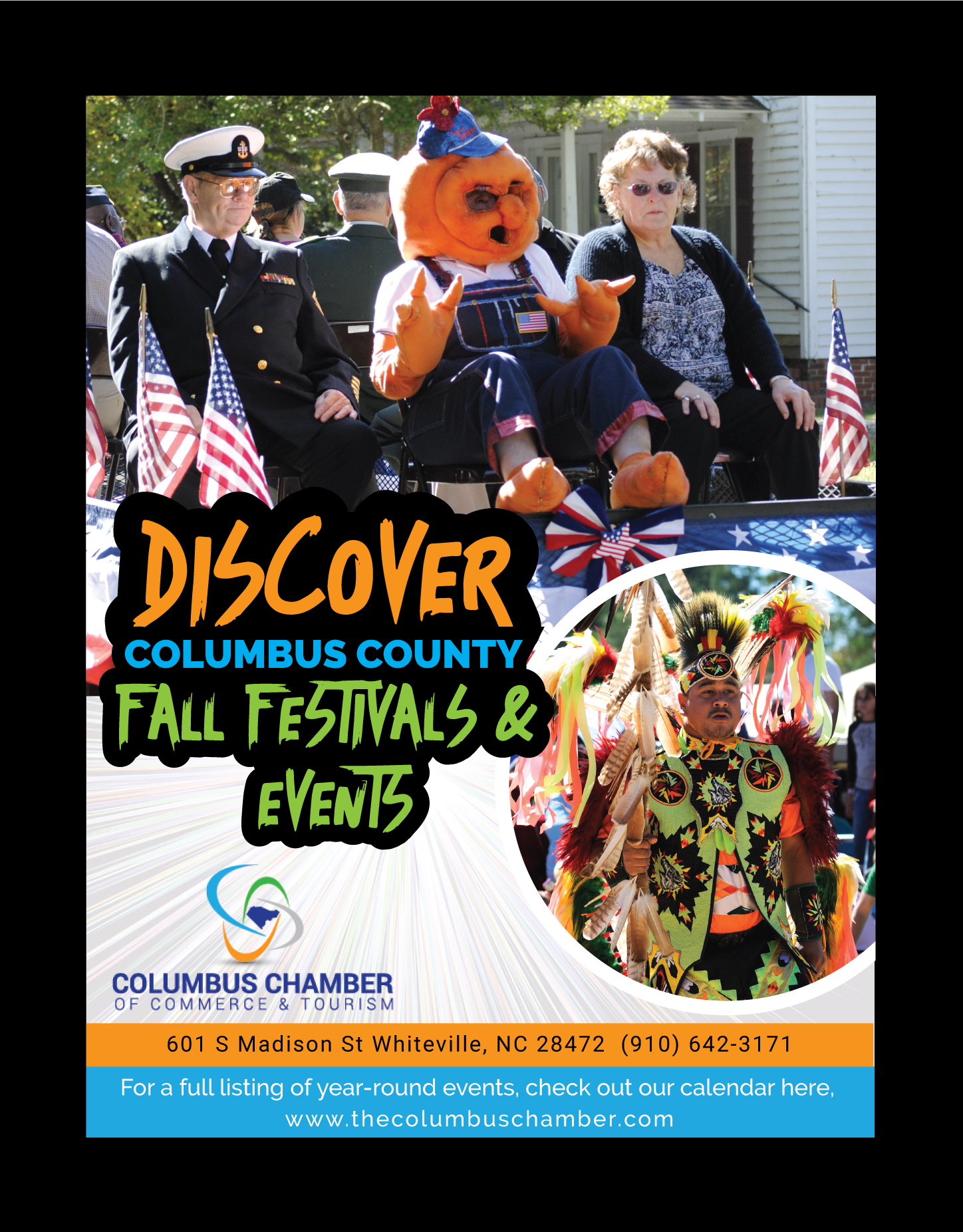 Design Publicitaire par I P Design pour Columbus Chamber of Commerce and Tourism | Design #28672762