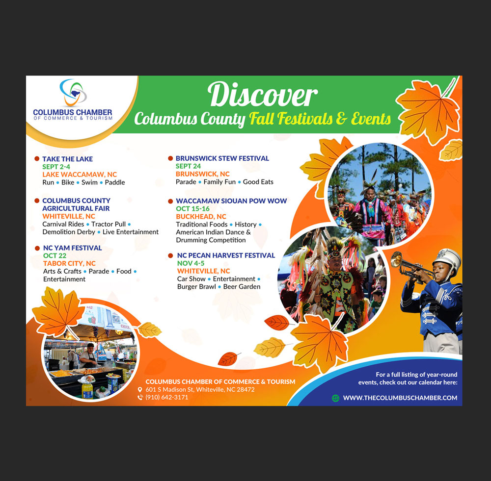 Design Publicitaire par DA. pour Columbus Chamber of Commerce and Tourism | Design #28667584