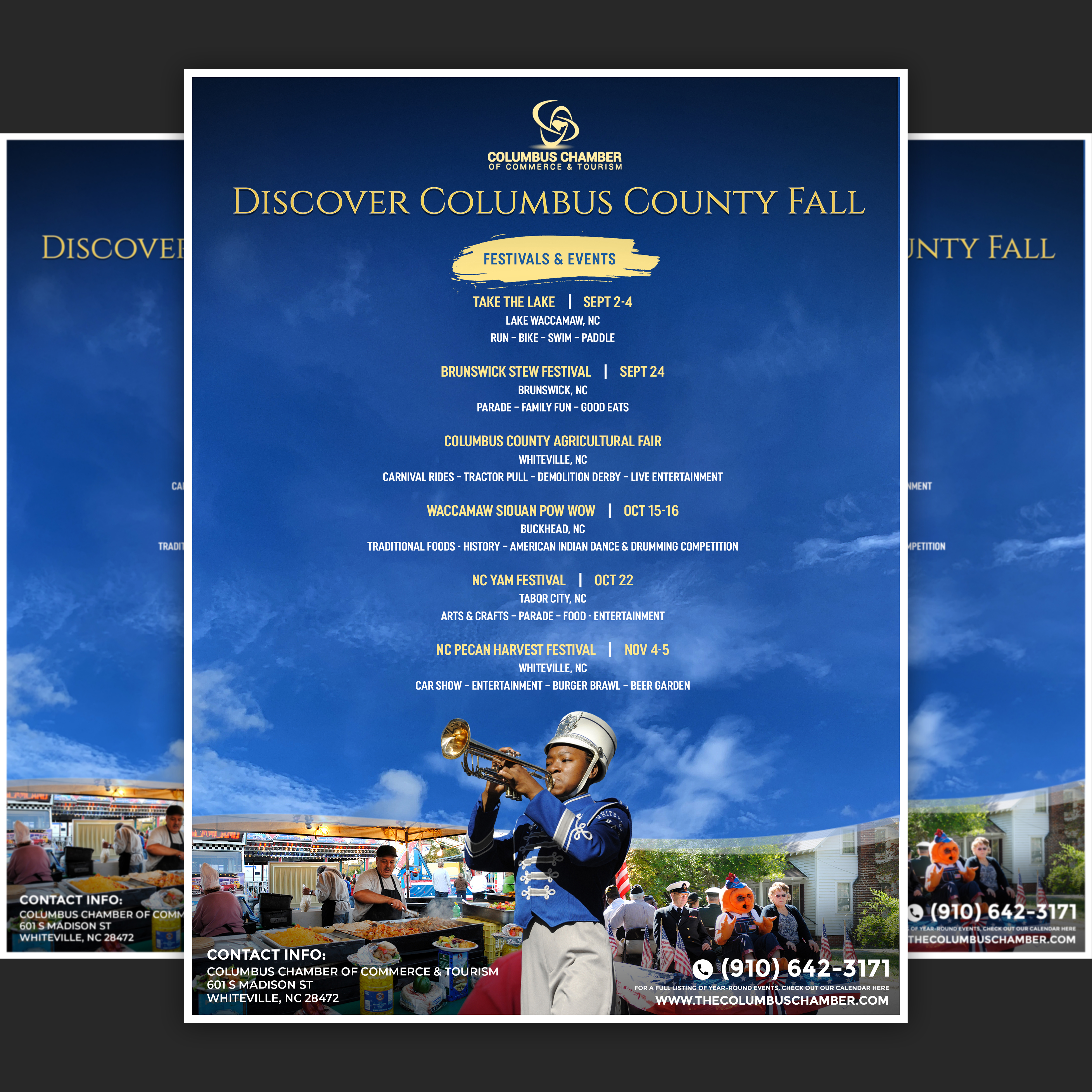 Advertisement Design by aj for Columbus Chamber of Commerce and Tourism | Design #28694098