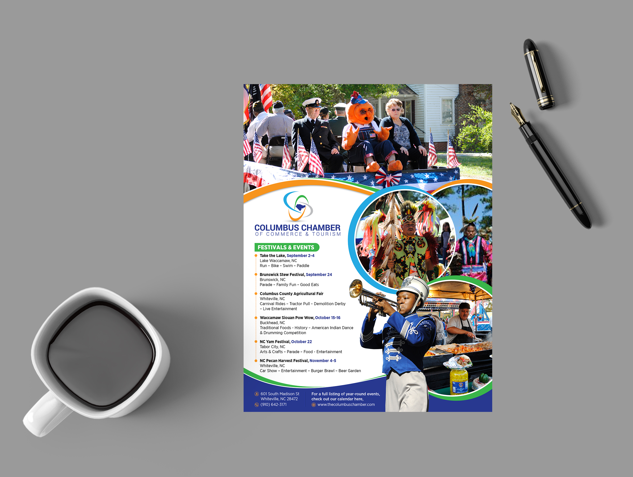 Werbe-Design von GraphicsGuru für Columbus Chamber of Commerce and Tourism | Design #28669612
