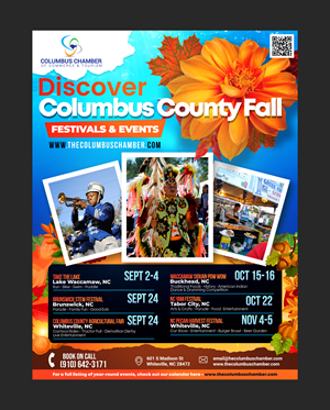 Fall Event Advertisement for Our State Magazine | Advertisement Design by HeshanKavinda