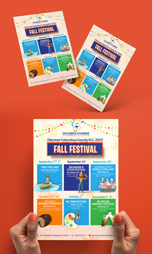 Advertisement Design by Graphic Guy for Columbus Chamber of Commerce and Tourism | Design #28669624