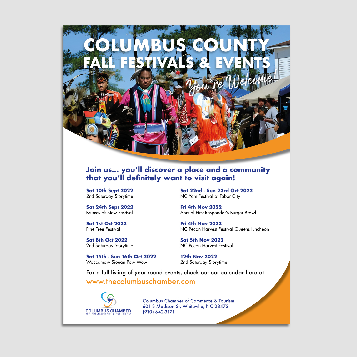 Design Publicitaire par Fendr pour Columbus Chamber of Commerce and Tourism | Design #28686606