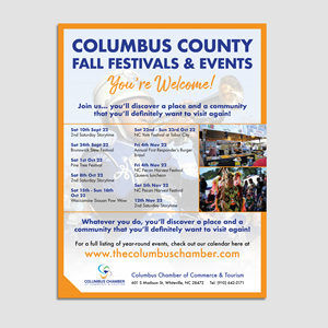 Design Publicitaire par Fendr pour Columbus Chamber of Commerce and Tourism | Design : #28686609