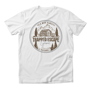 T-shirt Design by guruntool for Trapped Escape Game | Design #28689018