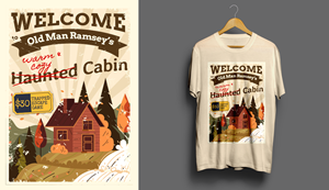 T-shirt Design by Lid Sucero for Trapped Escape Game | Design #28680158