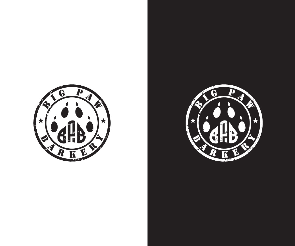 Logo Design by RS_Design for Big Paw Barkery | Design #28666655