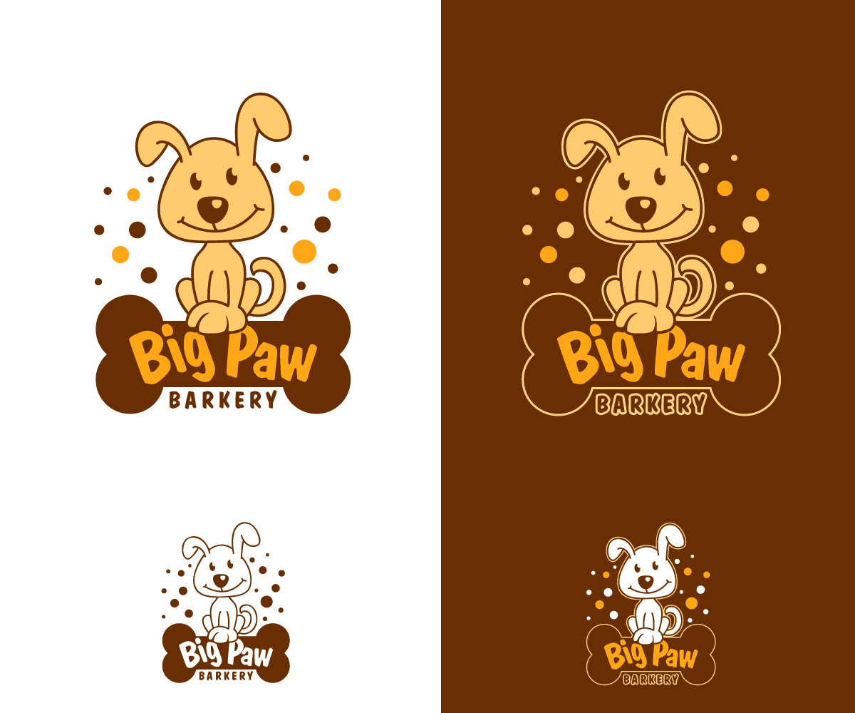 Design de Logo par viraj1676 pour Big Paw Barkery | Design #28672041