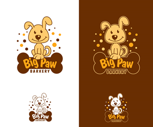 Logo Design by viraj1676 for Big Paw Barkery | Design: #28672041