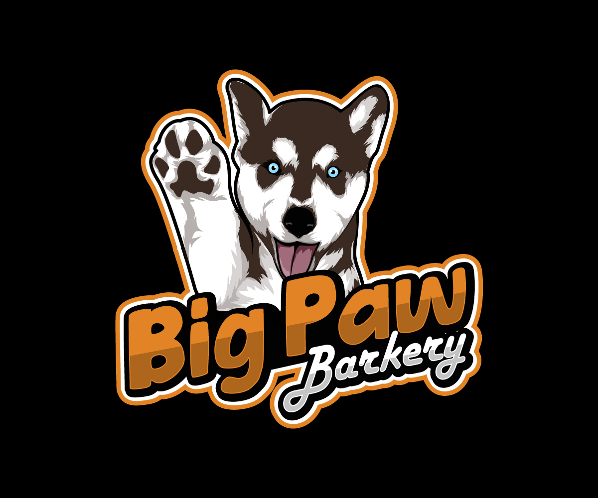 Logo Design by Paint-Tools for Big Paw Barkery | Design #28668291