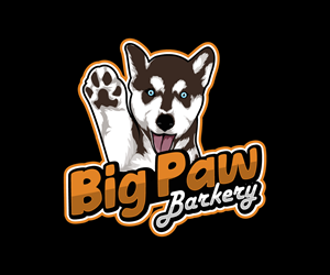 Logo-Design von Paint-Tools für Big Paw Barkery | Design #28668291