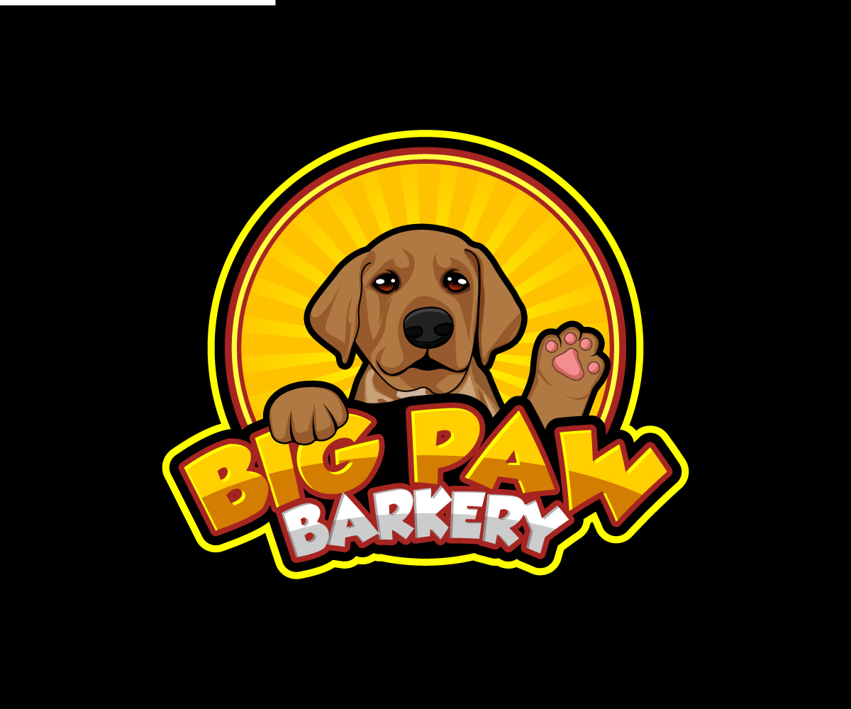 Logo Design by Paint-Tools for Big Paw Barkery | Design #28668292
