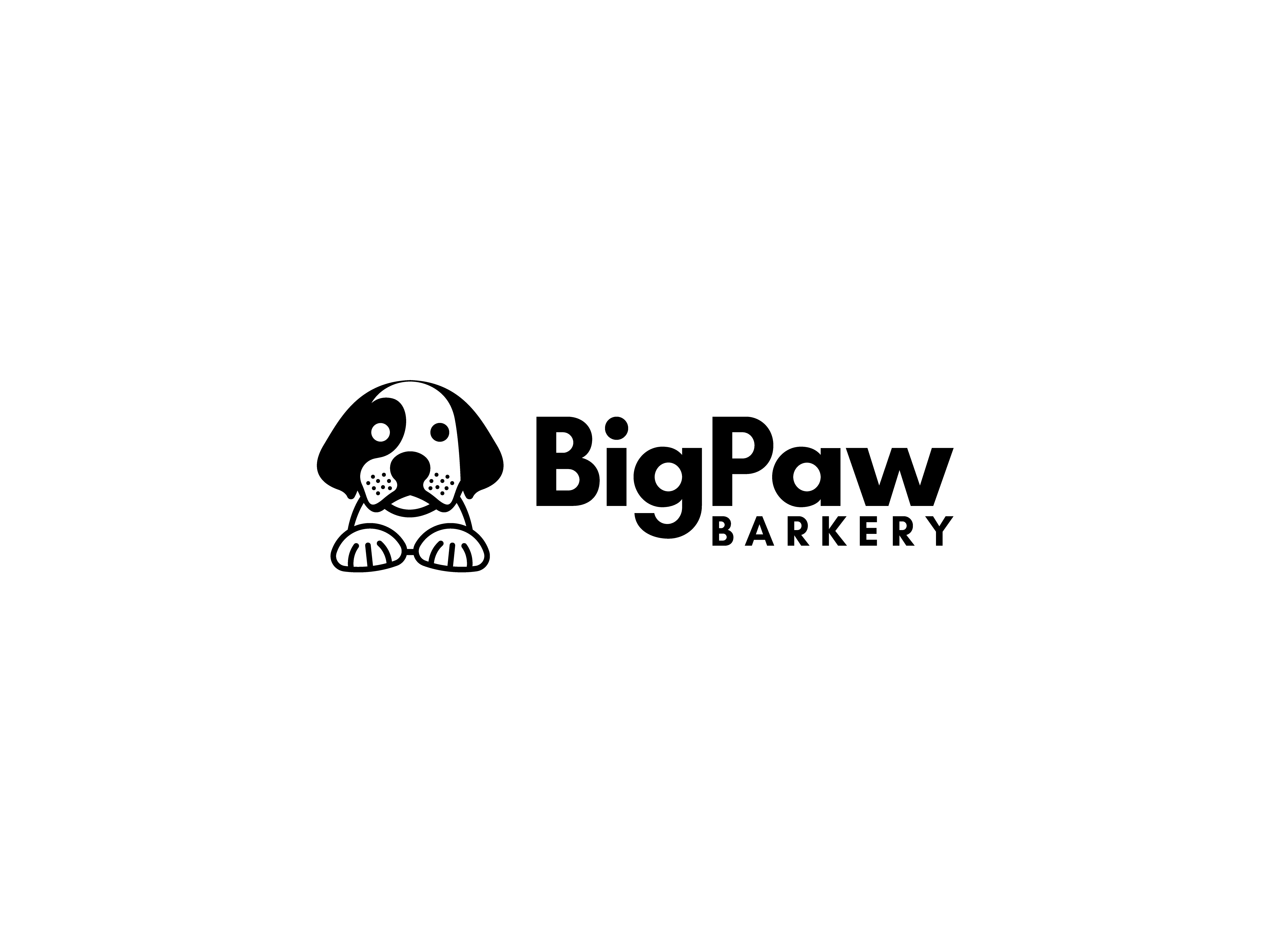 Logo Design by DesignworkJournal for Big Paw Barkery | Design #28681983