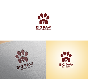 Logo Design by bijuak for Big Paw Barkery | Design: #28669195