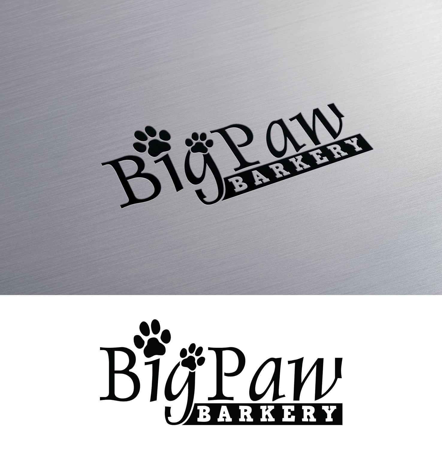 Design de Logo par Impressive Sol pour Big Paw Barkery | Design #28668460