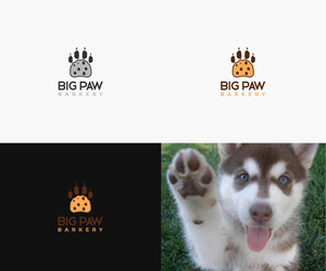 Logo Design by bestdesignzzz for Big Paw Barkery | Design: #28675391