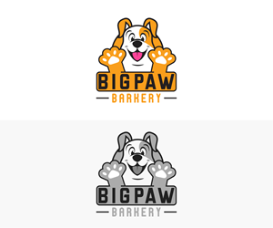 Logo Design by bestdesignzzz for Big Paw Barkery | Design: #28675392
