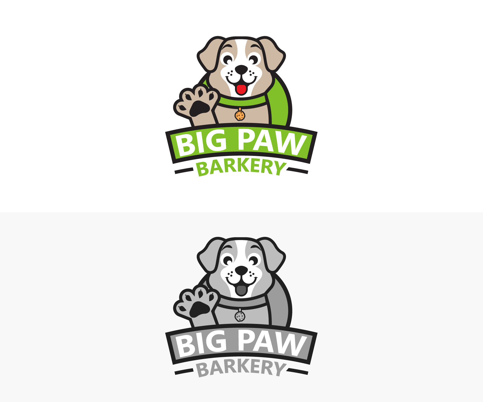 Diseño de Logo por bestdesignzzz para Big Paw Barkery | Diseño #28675394