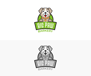Logo Design by bestdesignzzz for Big Paw Barkery | Design: #28675397