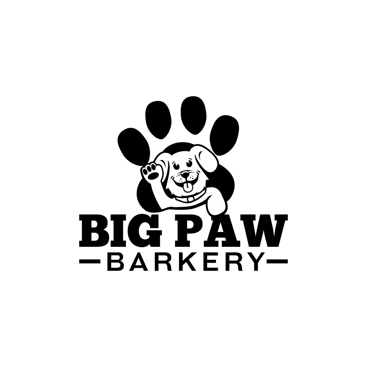 Logo Design by LAXMI DESIGNHUB for Big Paw Barkery | Design #28668661
