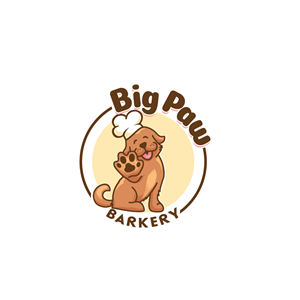 Logo Design by logoQ for Big Paw Barkery | Design: #28672958