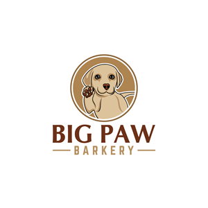 Logo Design by logoQ for Big Paw Barkery | Design: #28672959