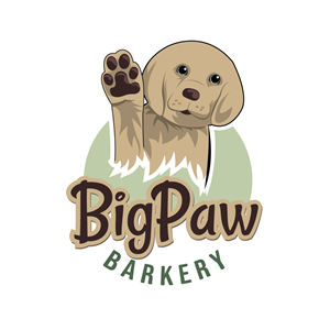 Logo Design by logoQ for Big Paw Barkery | Design: #28672960