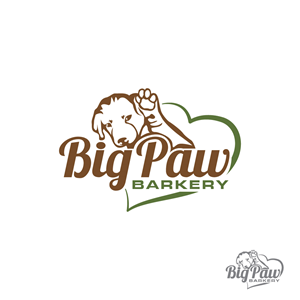 Logo Design by Magic of Art for Big Paw Barkery | Design: #28669437