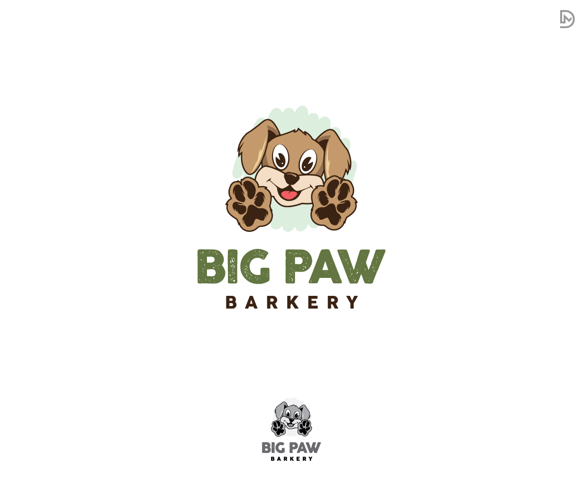 Design de Logo par D_Mantra pour Big Paw Barkery | Design #28669171