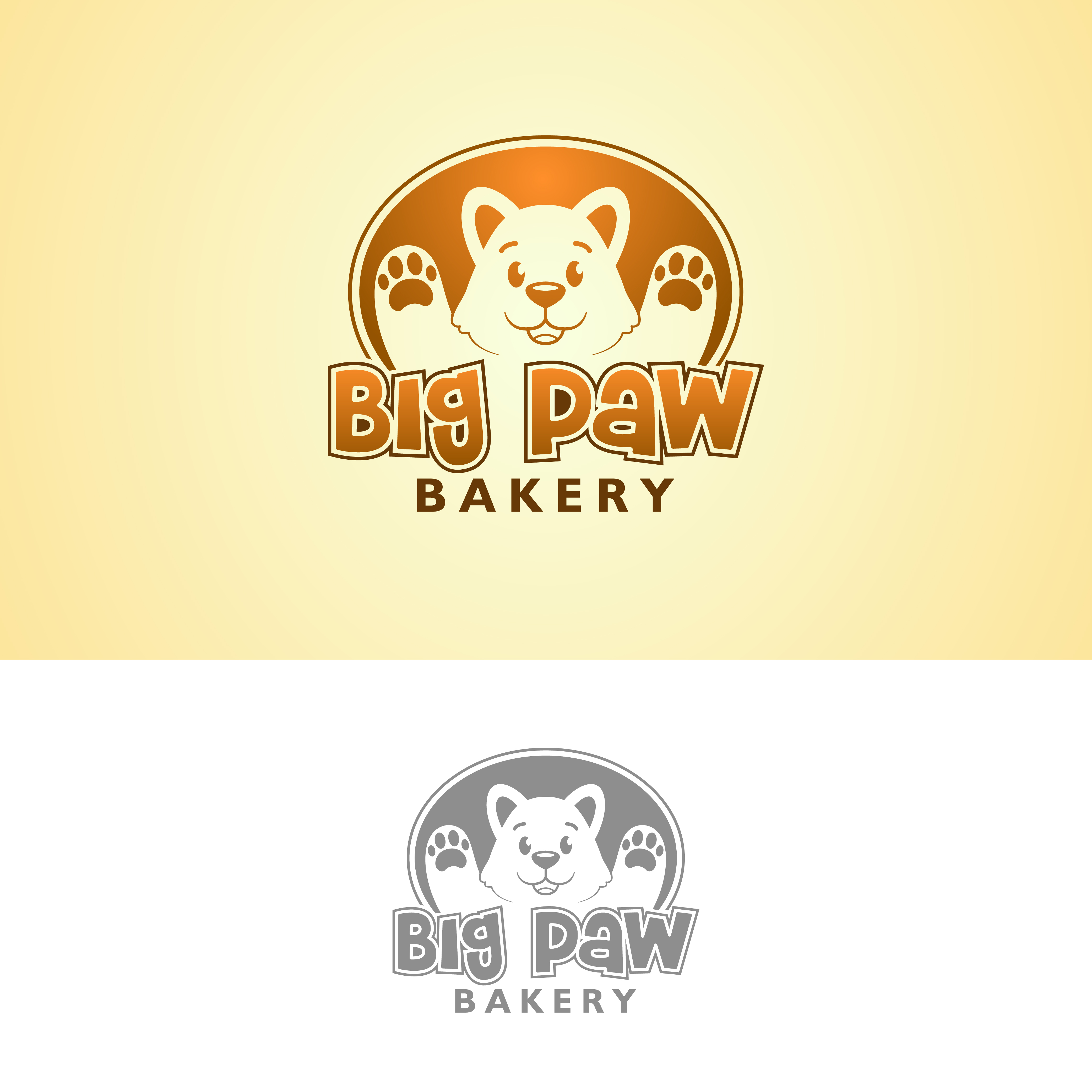 Logo-Design von Gina764 für Big Paw Barkery | Design #28665737
