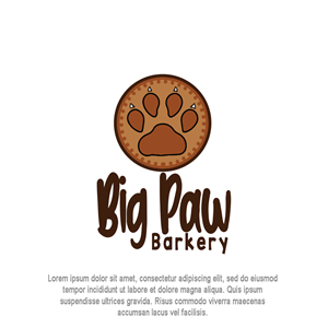 Logo Design by sastra wiguna for Big Paw Barkery | Design: #28673280