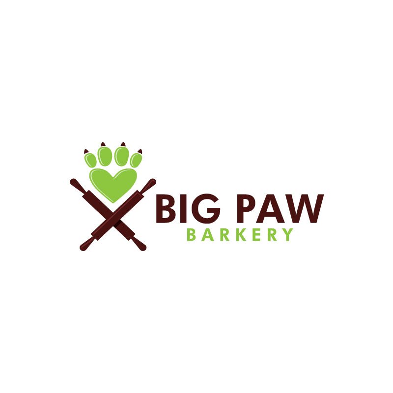 Logo Design by Ansh Design for Big Paw Barkery | Design #28669516