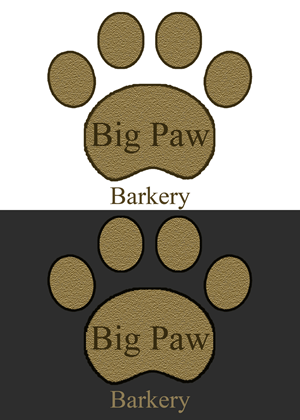 Logo Design by boyet for Big Paw Barkery | Design: #28672495