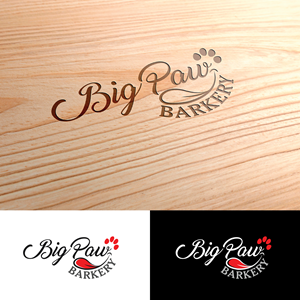 Logo-Design von u2square für Big Paw Barkery | Design #28669239