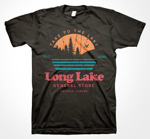 Long Lake General Store | Diseño de Camiseta por Sergiy