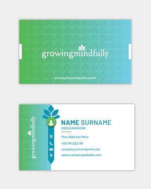 Mindfulness School for Children -- Business Cards | Visitenkarten-Design von SAI DESIGNS