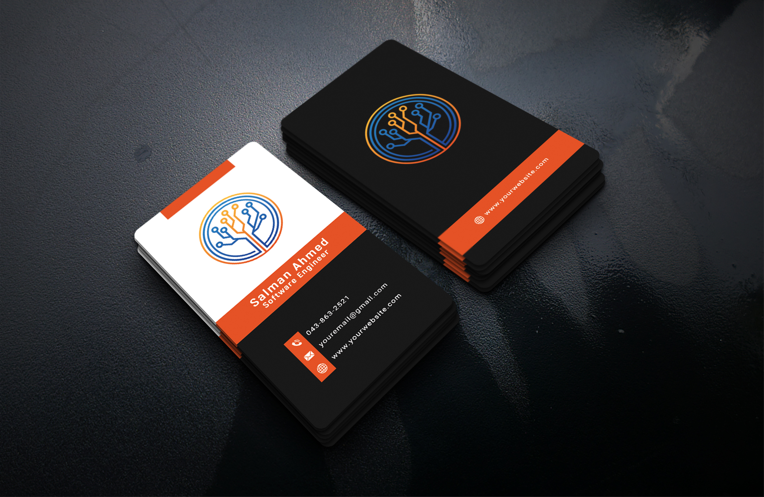 Business Card Design by salman2540 for this project | Design #28690195