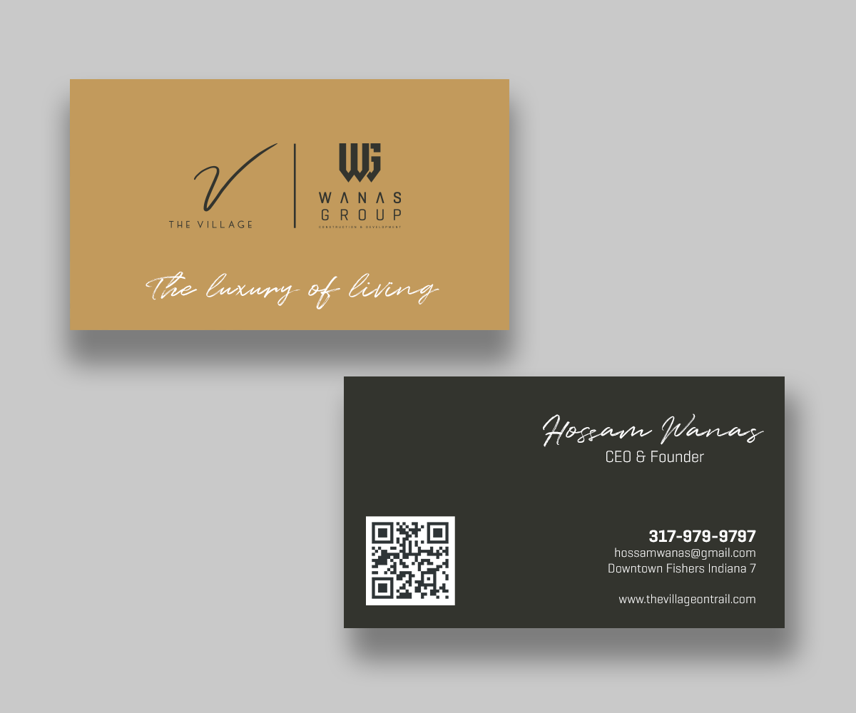 Business Card Design by Andrés Sebastián for citywalk development | Design #28670716