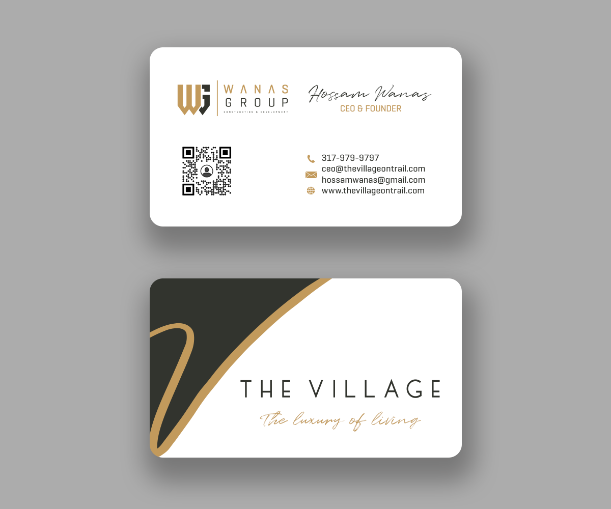 Business Card Design by Andrés Sebastián for citywalk development | Design #28681802