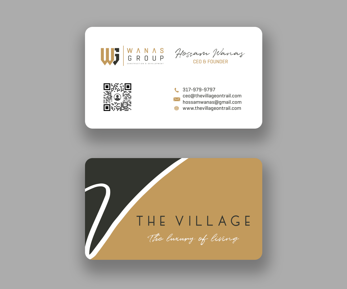 Business Card Design by Andrés Sebastián for citywalk development | Design #28681814