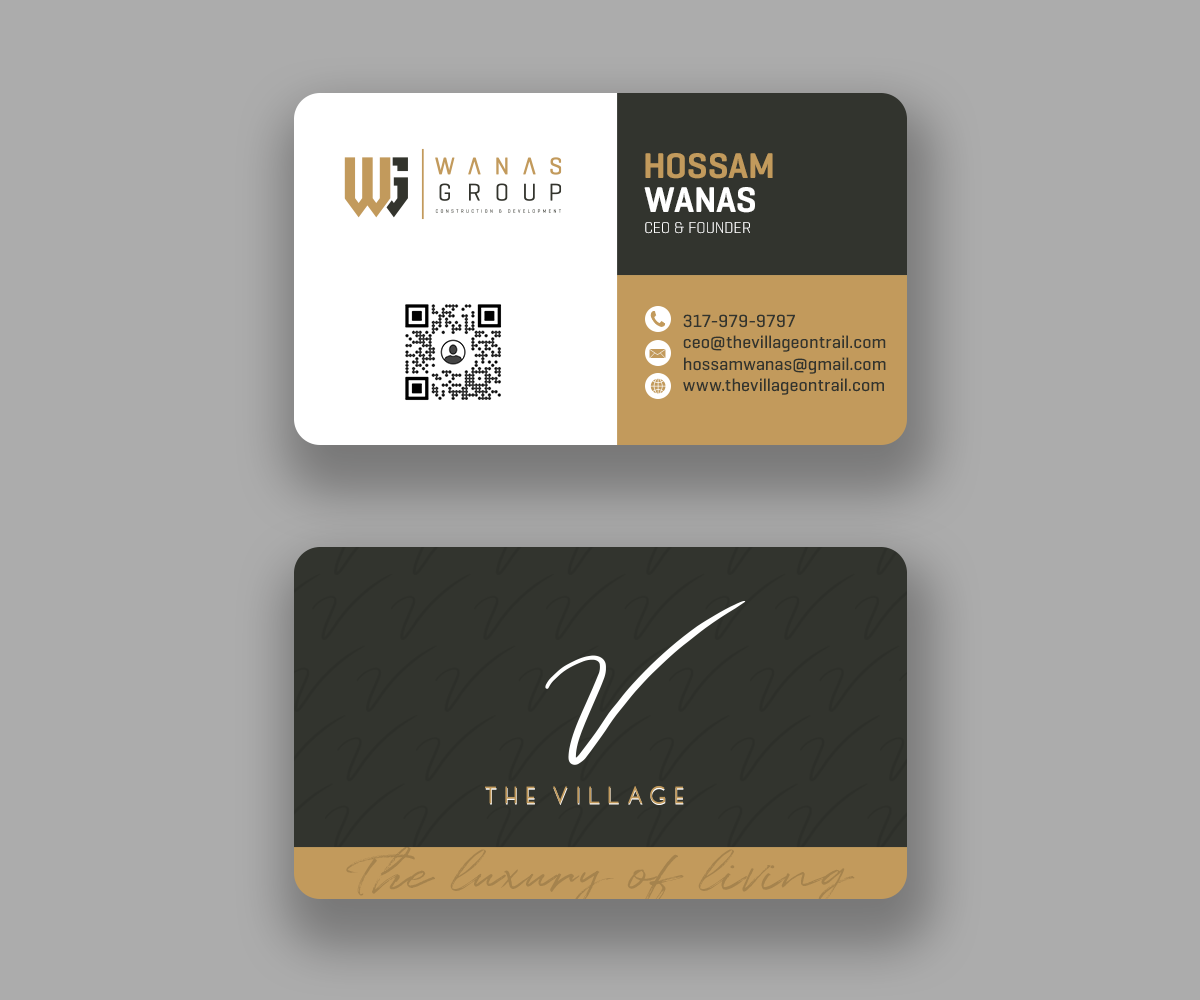 Business Card Design by Andrés Sebastián for citywalk development | Design #28682894
