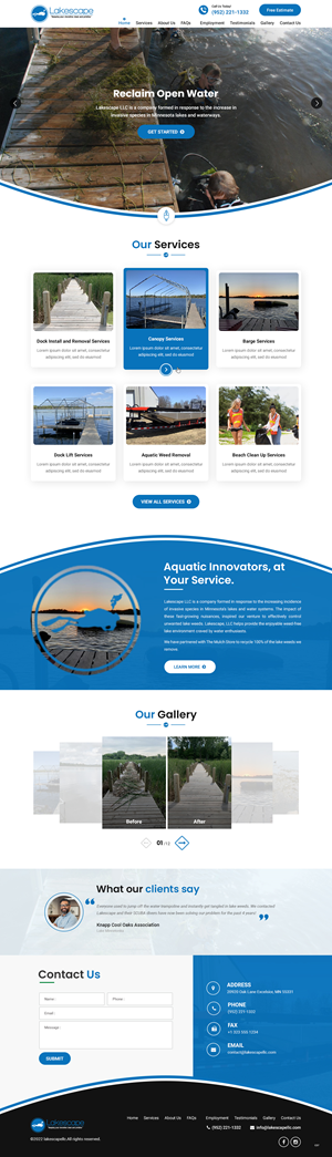 Web Design by pb for WebDuck Designs | Design: #28674900