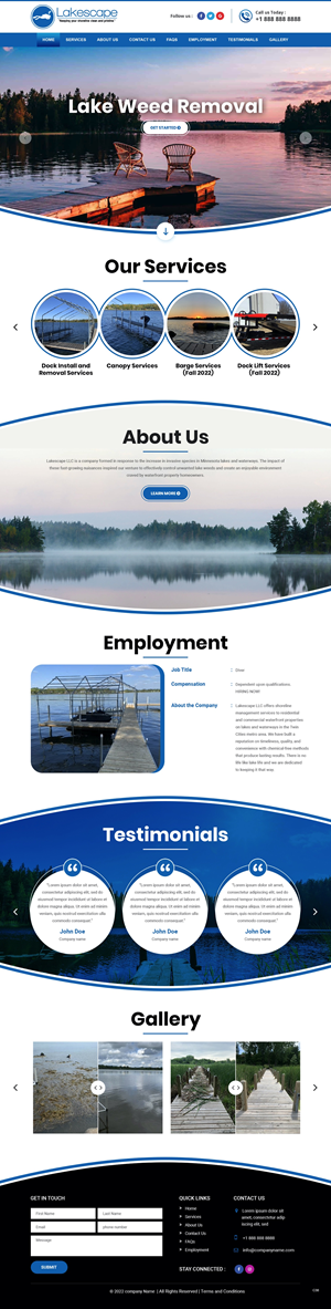 Web Design by pb for WebDuck Designs | Design: #28674903