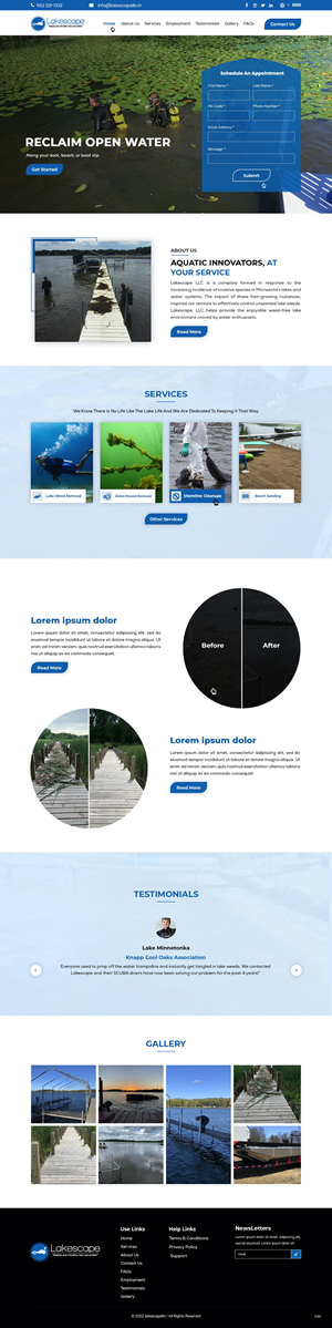 Web Design by pb for WebDuck Designs | Design: #28689075