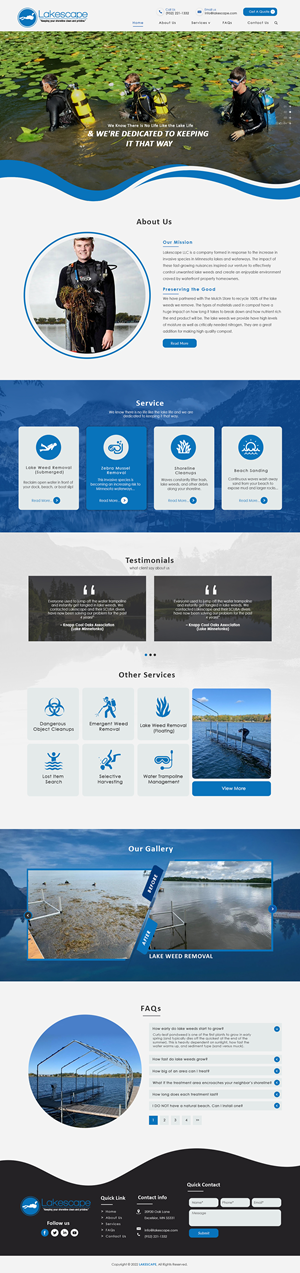 Web Design by bdesigner9 for WebDuck Designs | Design: #28674766